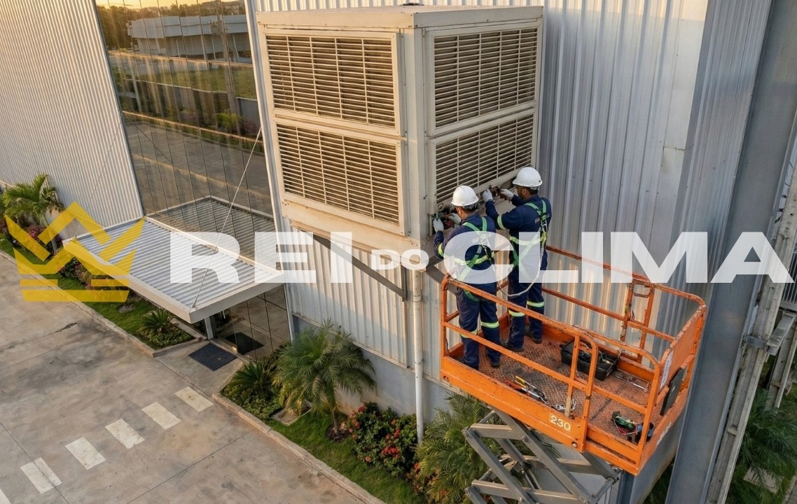 Foto de equipe de instalação